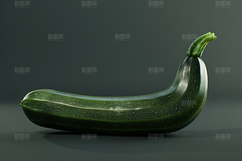 西葫芦食材绿色摄影图