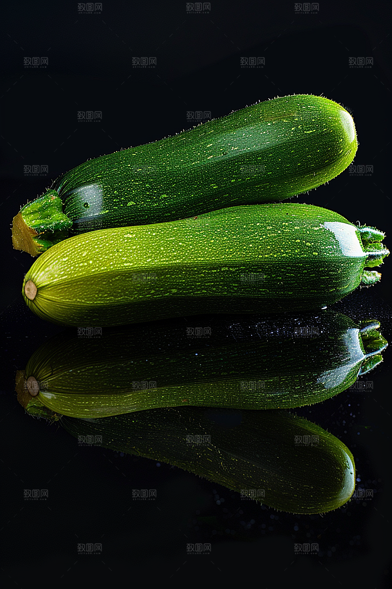 西葫芦菜瓜果实摄影图