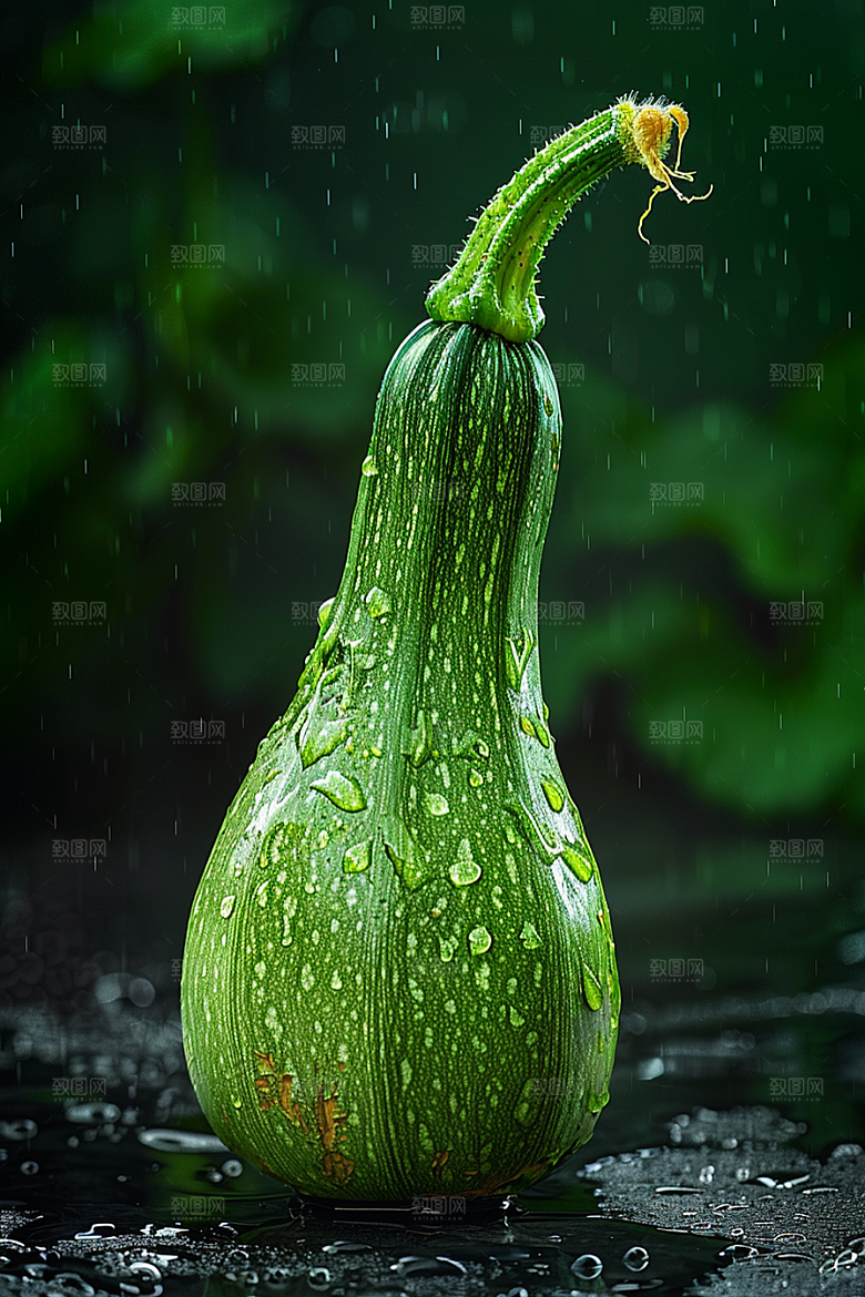 西葫芦白瓜美食摄影图