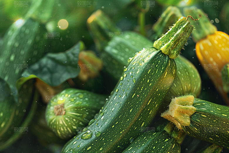 西葫芦蔬菜美食摄影图