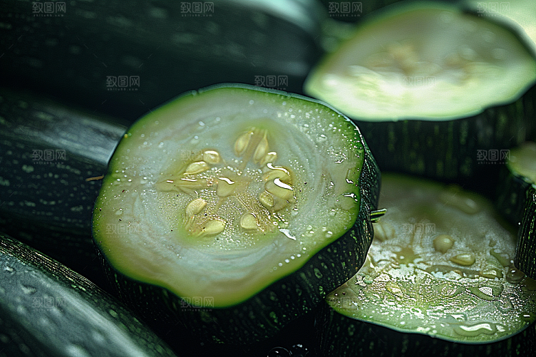 西葫芦美食高清摄影图