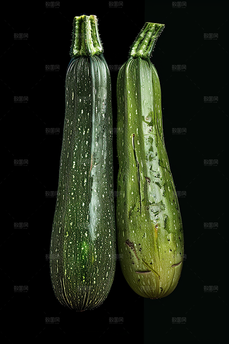 西葫芦自然美食摄影图