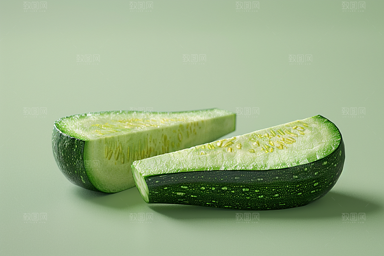 西葫芦自然菜瓜摄影图