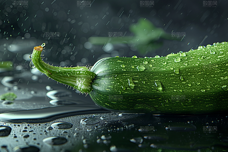 西葫芦蔬菜美食摄影图