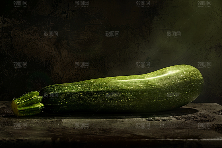 西葫芦自然食材摄影图