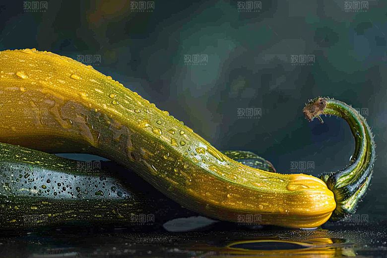 西葫芦美食菜瓜摄影图