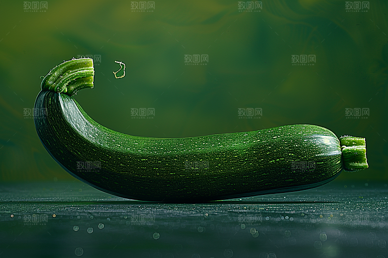 西葫芦美食自然摄影图