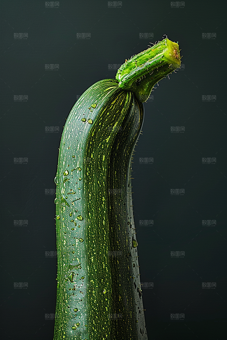 西葫芦瓜果美食摄影图