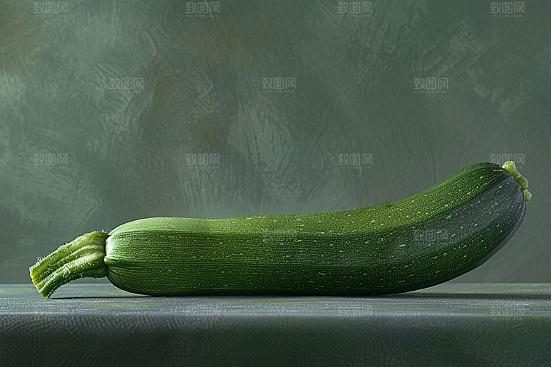 西葫芦清新美食摄影图