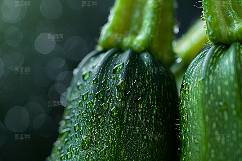 西葫芦食材果实摄影图