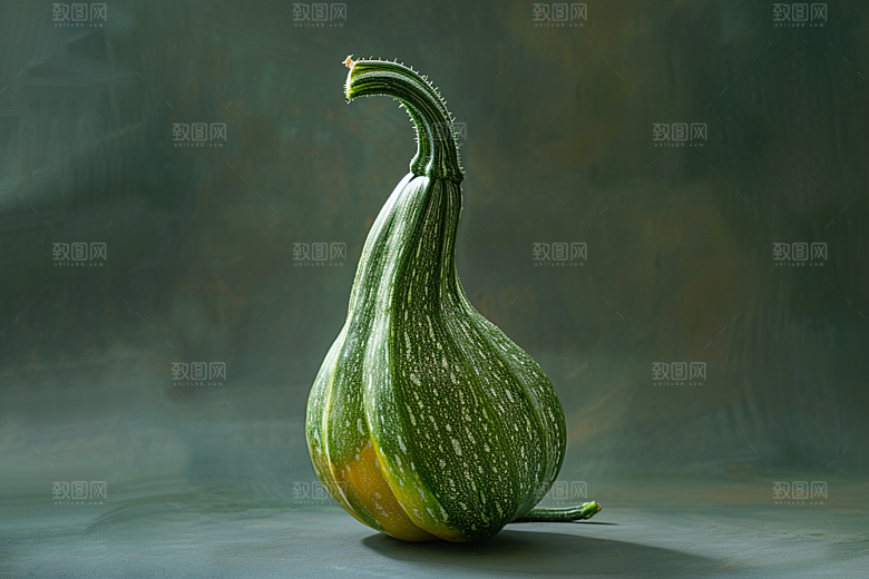 西葫芦瓜果绿色摄影图
