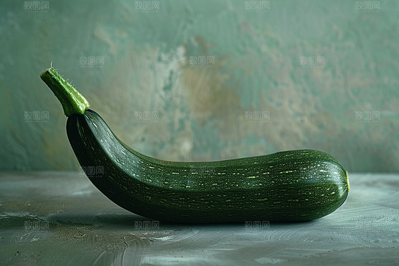 西葫芦瓜果绿色摄影图