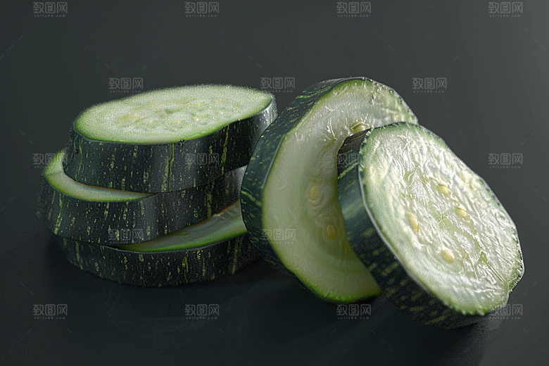 西葫芦瓜果菜瓜摄影图
