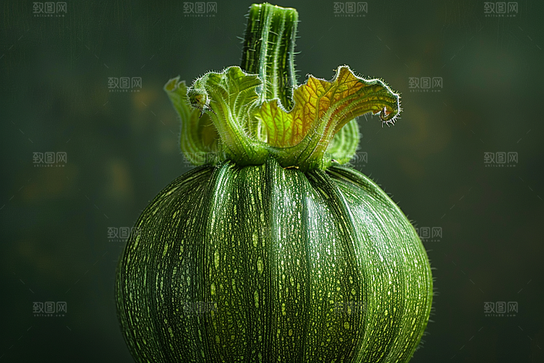 西葫芦菜瓜清新摄影图