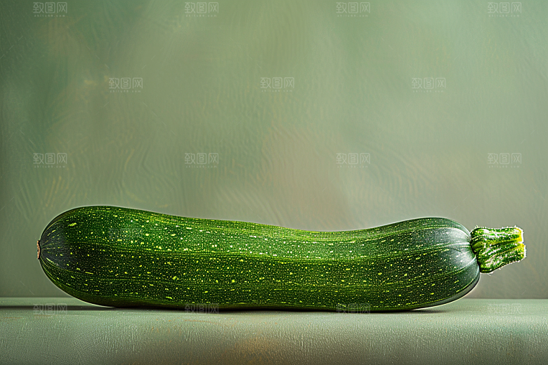 西葫芦清新美食摄影图