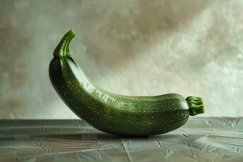 西葫芦自然白瓜摄影图