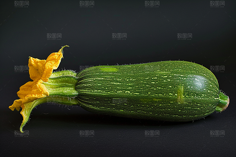 西葫芦果实美食摄影图