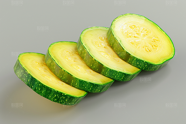 西葫芦蔬菜绿色摄影图