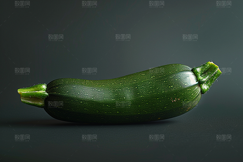 西葫芦瓜果绿色摄影图