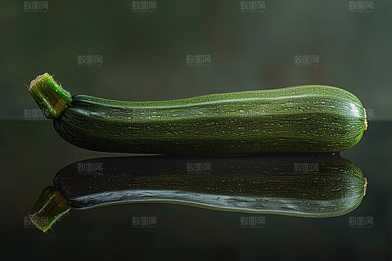 西葫芦自然食材摄影图