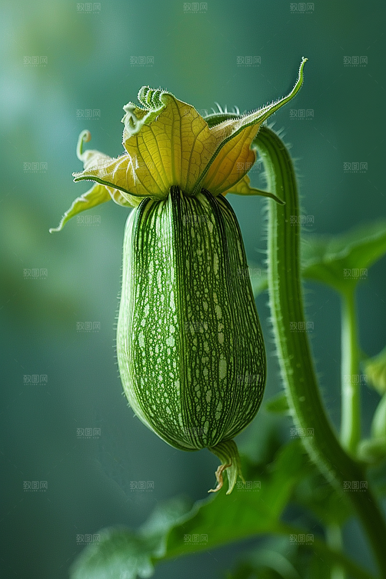 西葫芦果实蔬菜摄影图