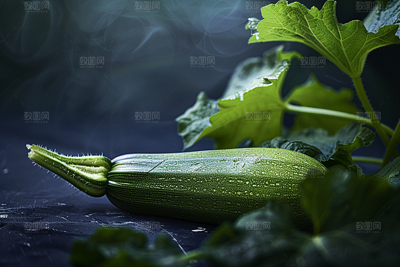 西葫芦美食绿色摄影图