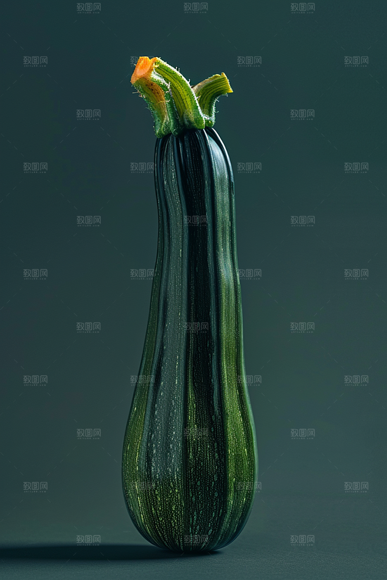 西葫芦清新蔬菜摄影图