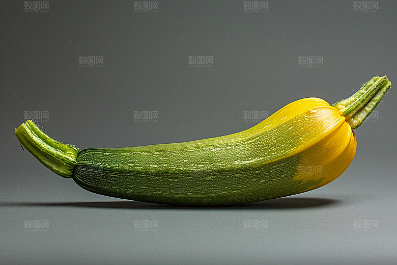 西葫芦绿色清新摄影图