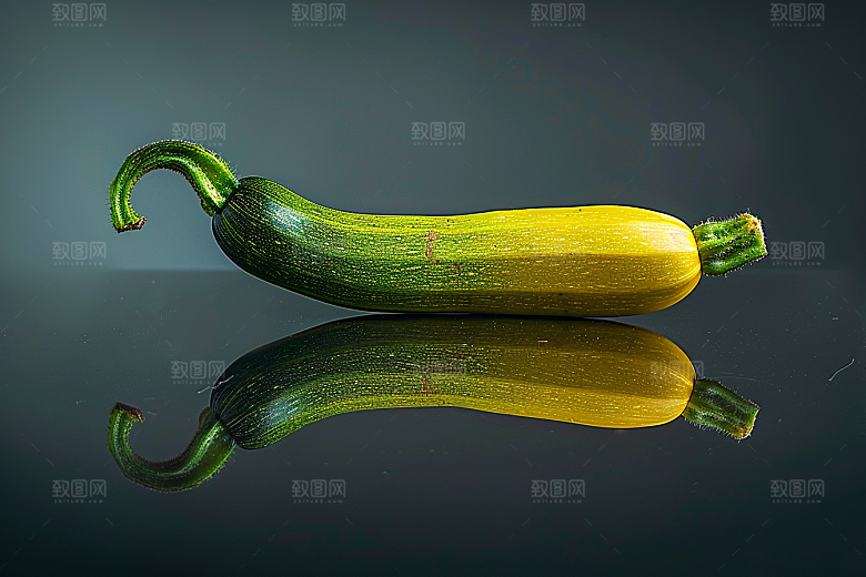 西葫芦瓜果美食摄影图