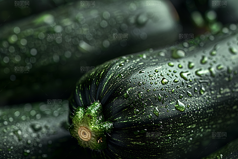 西葫芦食材绿色摄影图
