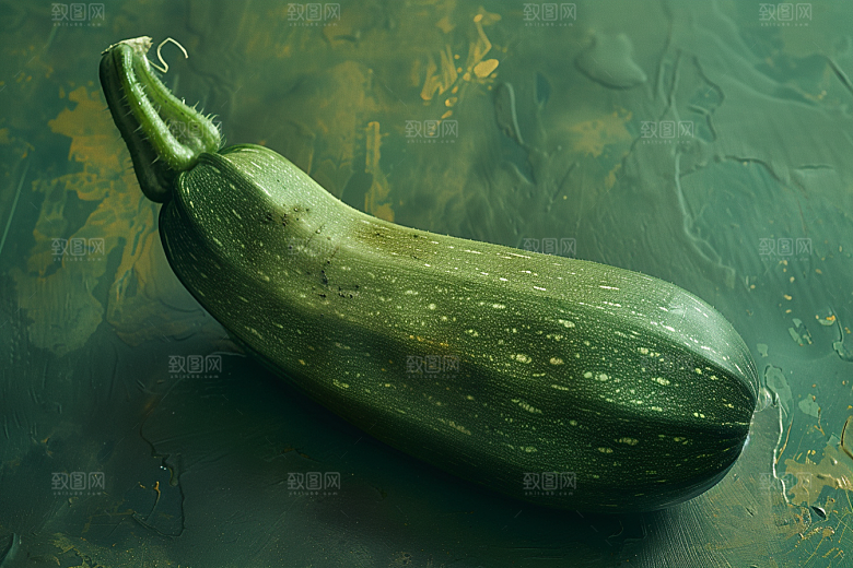 西葫芦自然果实摄影图