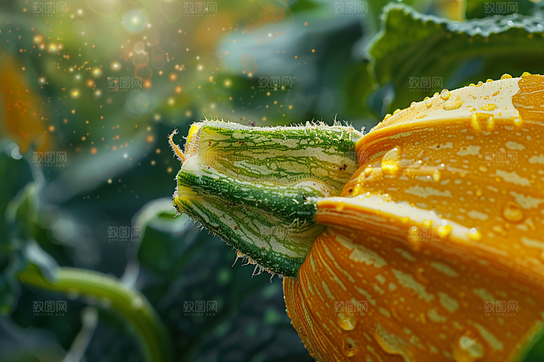 西葫芦食材瓜果摄影图