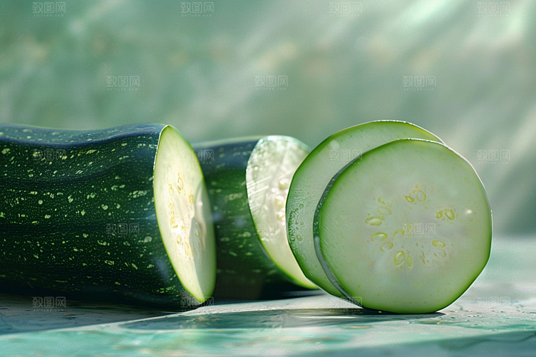 西葫芦美食果实摄影图