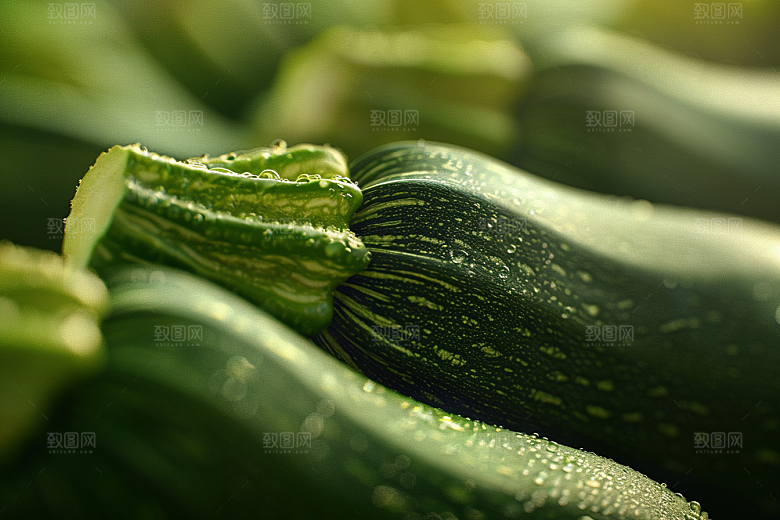 西葫芦蔬菜自然摄影图