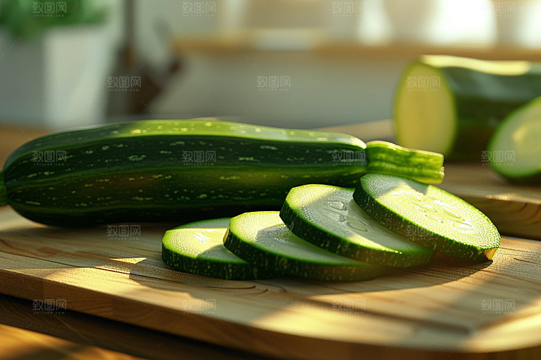 西葫芦高清蔬菜摄影图