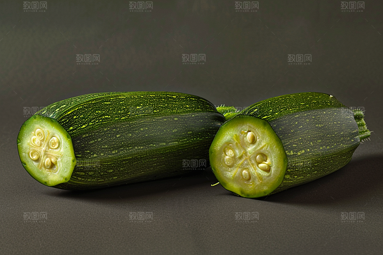 西葫芦食材白瓜摄影图