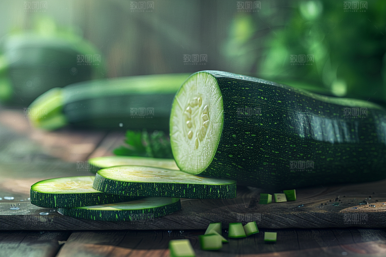 西葫芦高清自然摄影图