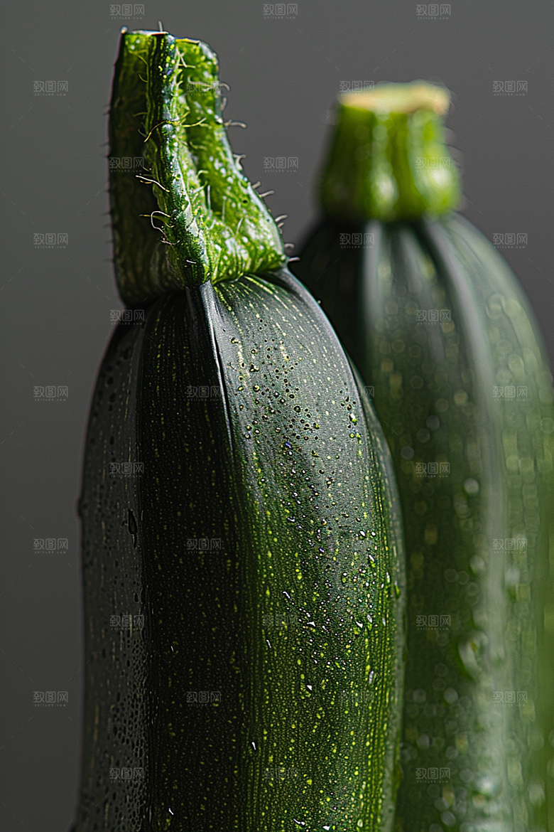 西葫芦白瓜美食摄影图