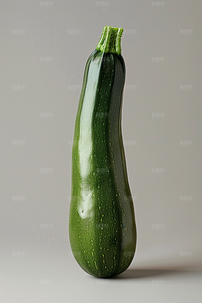 西葫芦绿色菜瓜摄影图