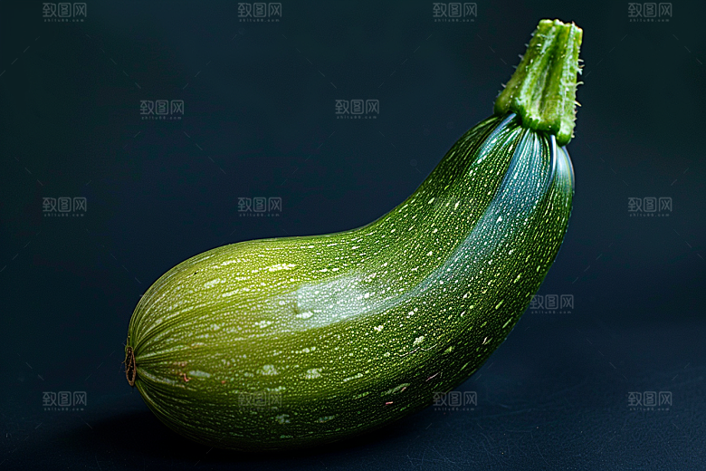 西葫芦清新绿色摄影图