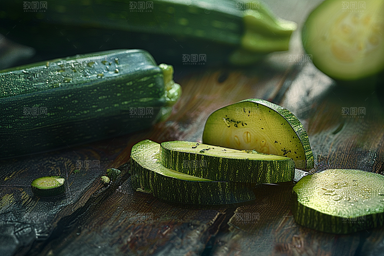 西葫芦绿色高清摄影图