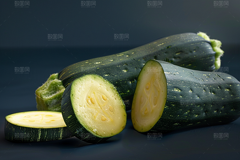 西葫芦蔬菜白瓜摄影图