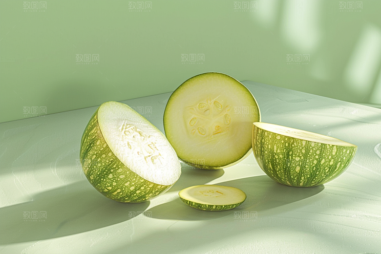 西葫芦自然高清摄影图