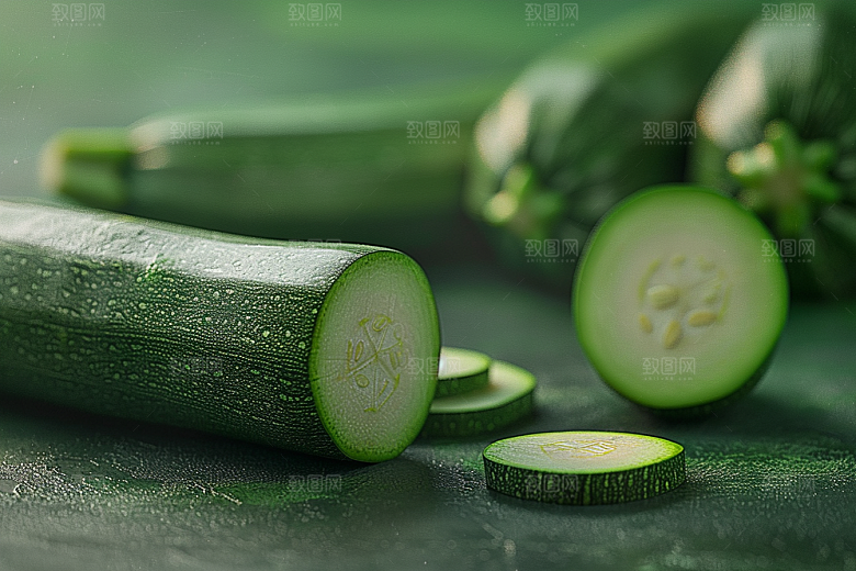 西葫芦美食高清摄影图