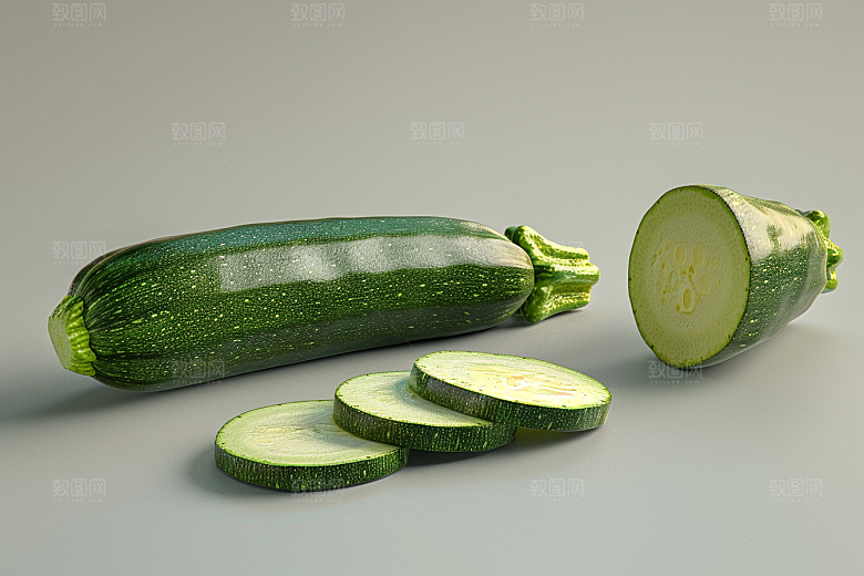 西葫芦美食高清摄影图
