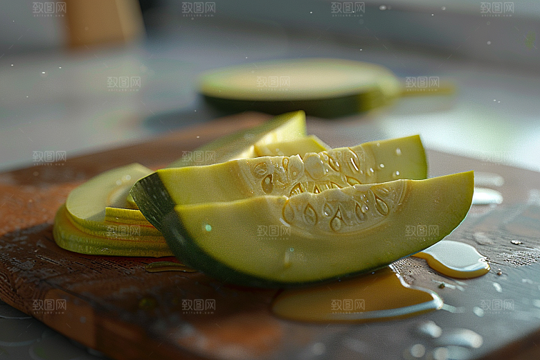 西葫芦美食高清摄影图