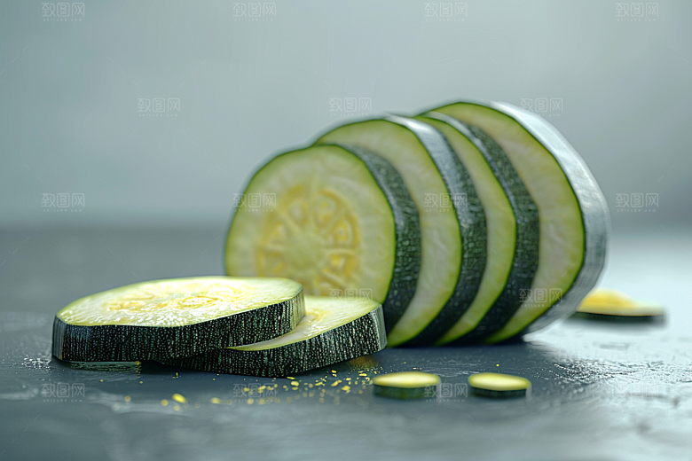 西葫芦美食蔬菜摄影图