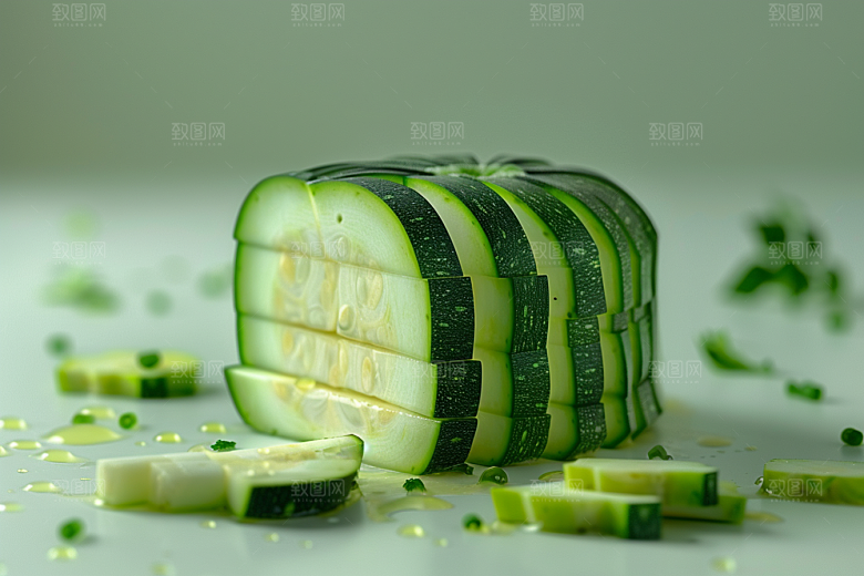 西葫芦蔬菜瓜果摄影图