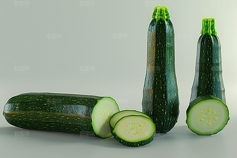 西葫芦高清自然摄影图