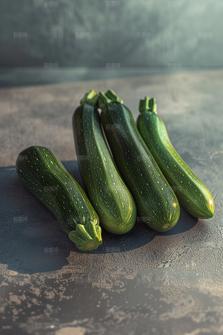 西葫芦美食蔬菜摄影图